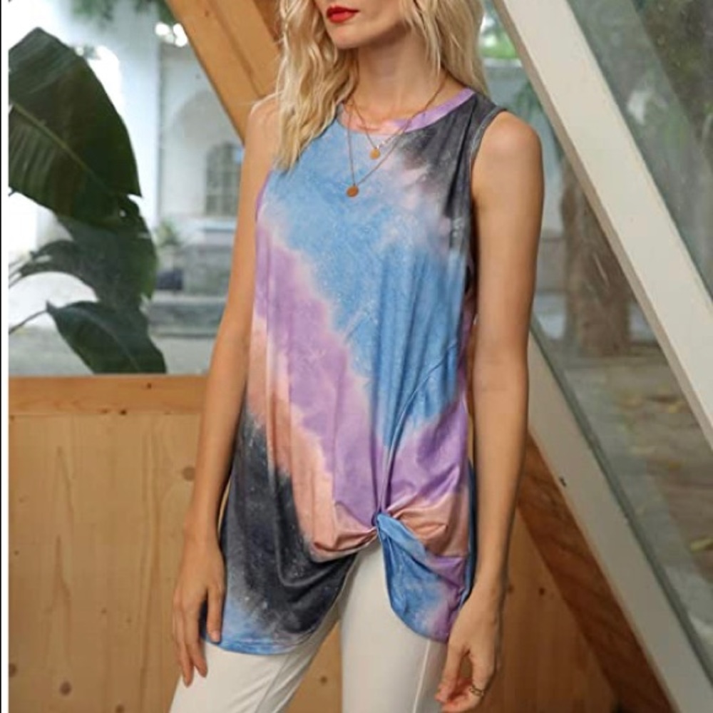 Tye dye tank
